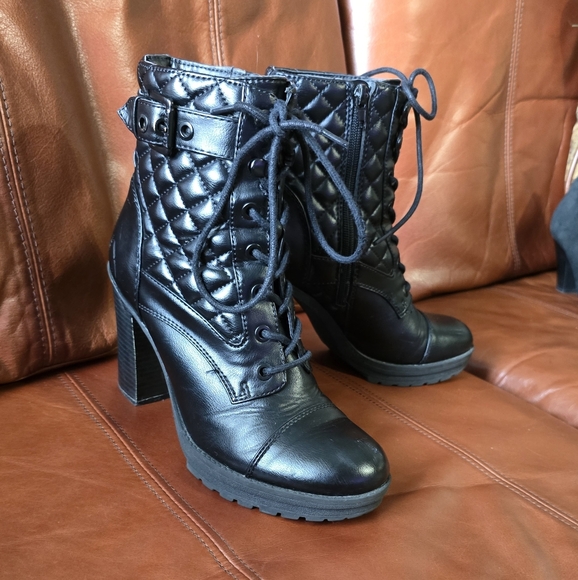 G By Guess  Women's Booties Heels Black - Picture 5 of 11